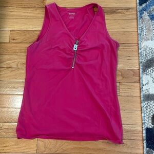 Pink Michael kors zip shirt size S